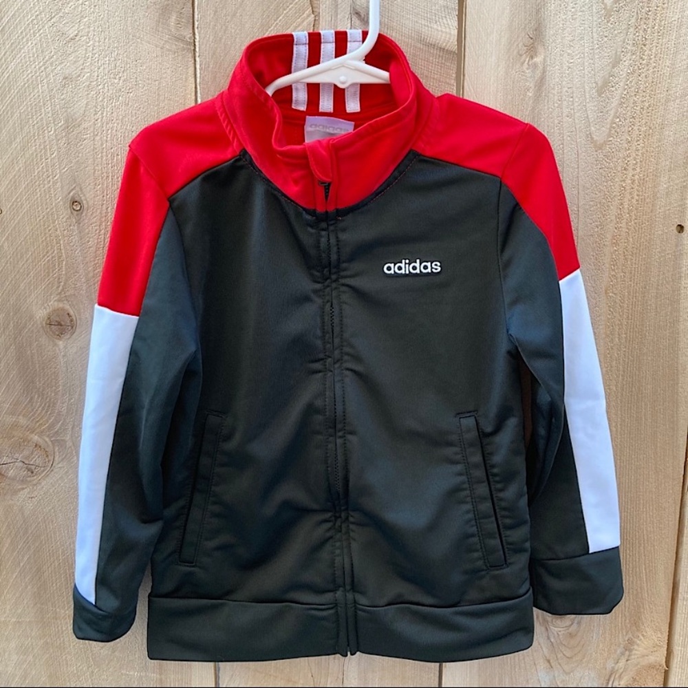 Adidas track jacket Size 4T